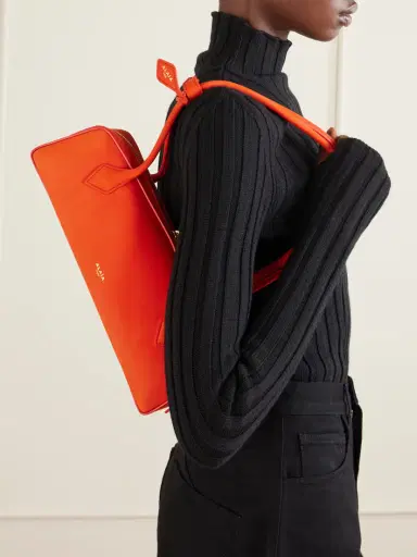 Alaïa Le Teckel Medium Nubuck Shoulder Bag | Thumbnail 2 Alaïa Le Teckel Medium Nubuck Shoulder Bag | Thumbnail 2