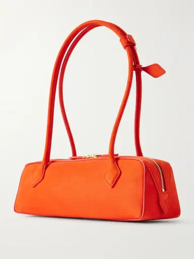 Alaïa Le Teckel Medium Nubuck Shoulder Bag | Thumbnail 3 Alaïa Le Teckel Medium Nubuck Shoulder Bag | Thumbnail 3