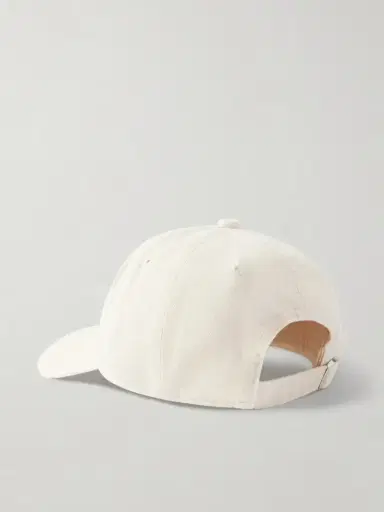 TOTEME Embroidered Organic Cotton-twill Baseball Cap | Thumbnail 3