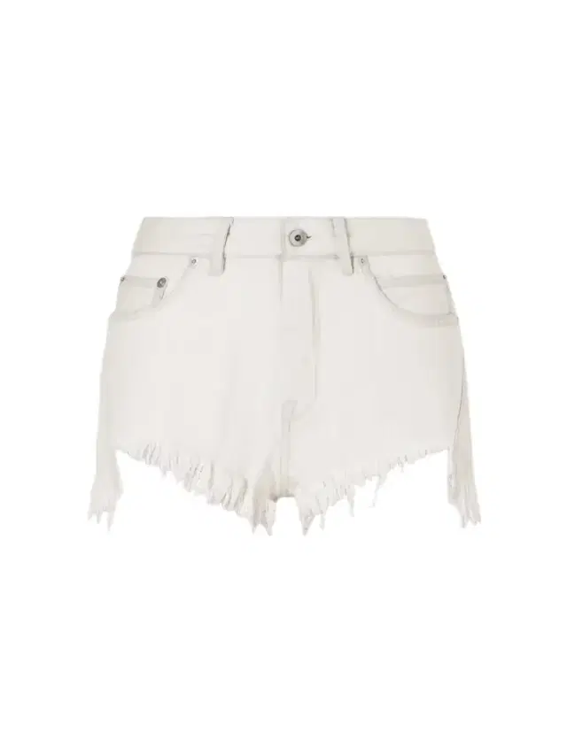 Frayed Denim Shorts