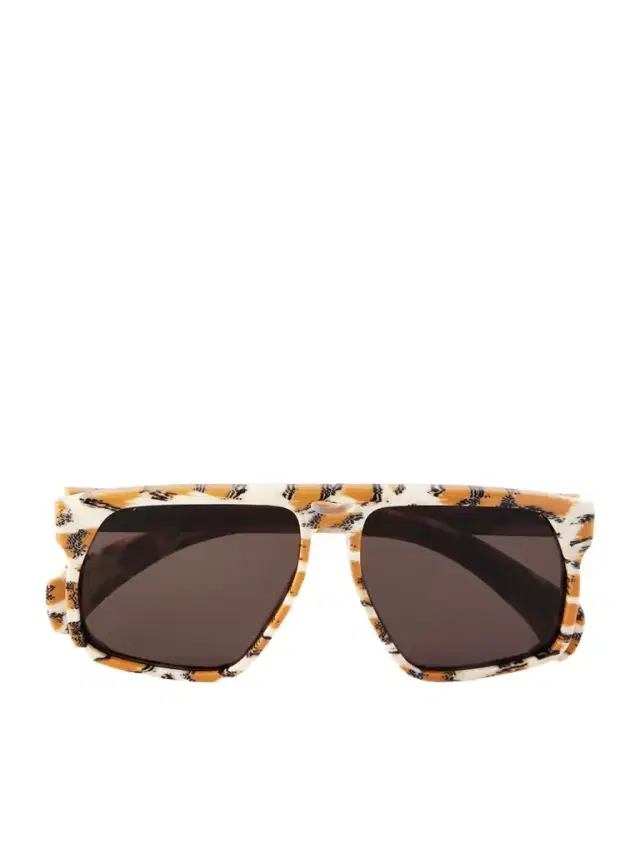 Neptune Aviator-style Acetate Sunglasses