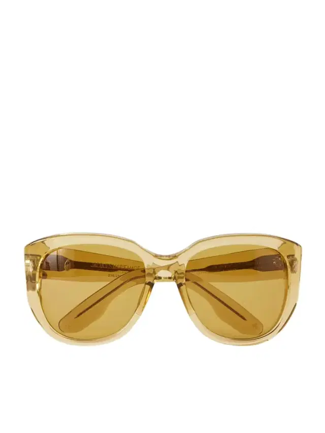 Jacques Marie Mage Roxy Oversized Round-frame Acetate Sunglasses
