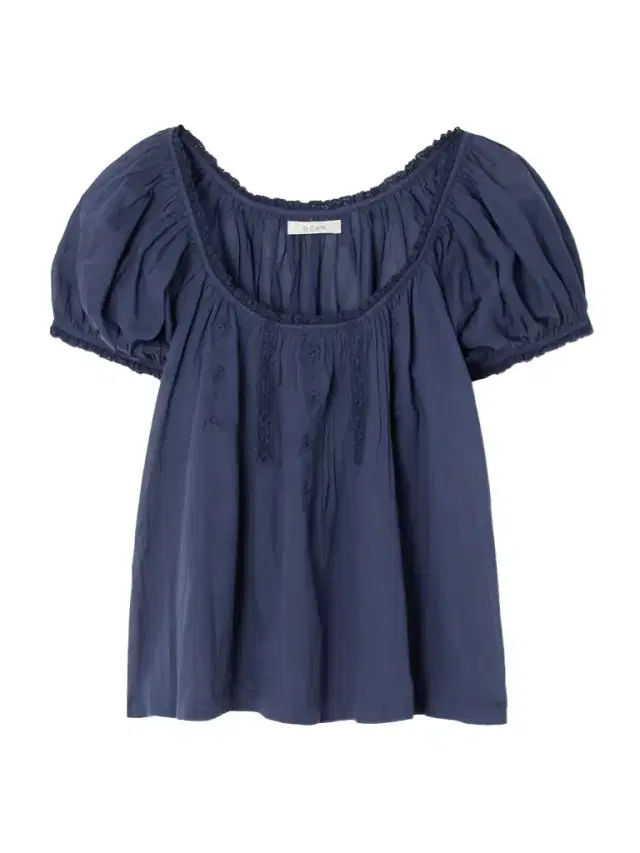 Frederica Lace-trimmed Organic Cotton-voile Blouse Frederica Lace-trimmed Organic Cotton-voile Blouse