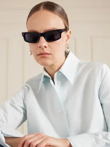 Jacques Marie Mage Initials Rectangular-frame Acetate Sunglasses | Thumbnail 2