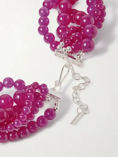 Completedworks Silver-plated Chalcedony Necklace | Thumbnail 3