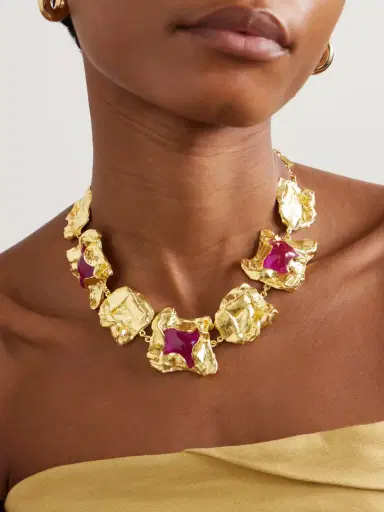 Completedworks Gold-plated And Resin Necklace | Thumbnail 2 Completedworks Gold-plated And Resin Necklace | Thumbnail 2