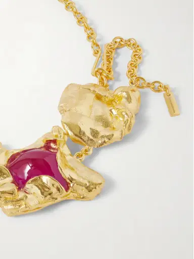 Completedworks Gold-plated And Resin Necklace | Thumbnail 3 Completedworks Gold-plated And Resin Necklace | Thumbnail 3