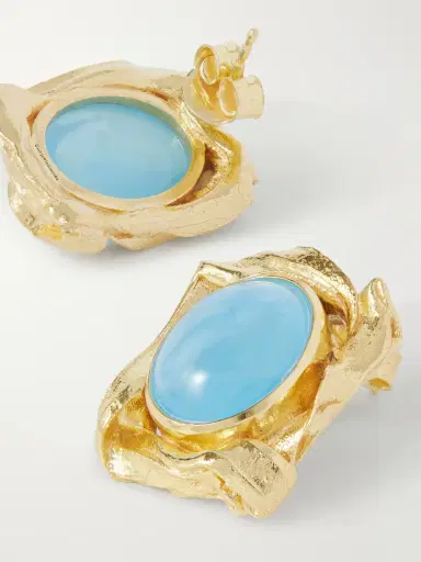 Completedworks Gold-plated And Resin Earrings | Thumbnail 3