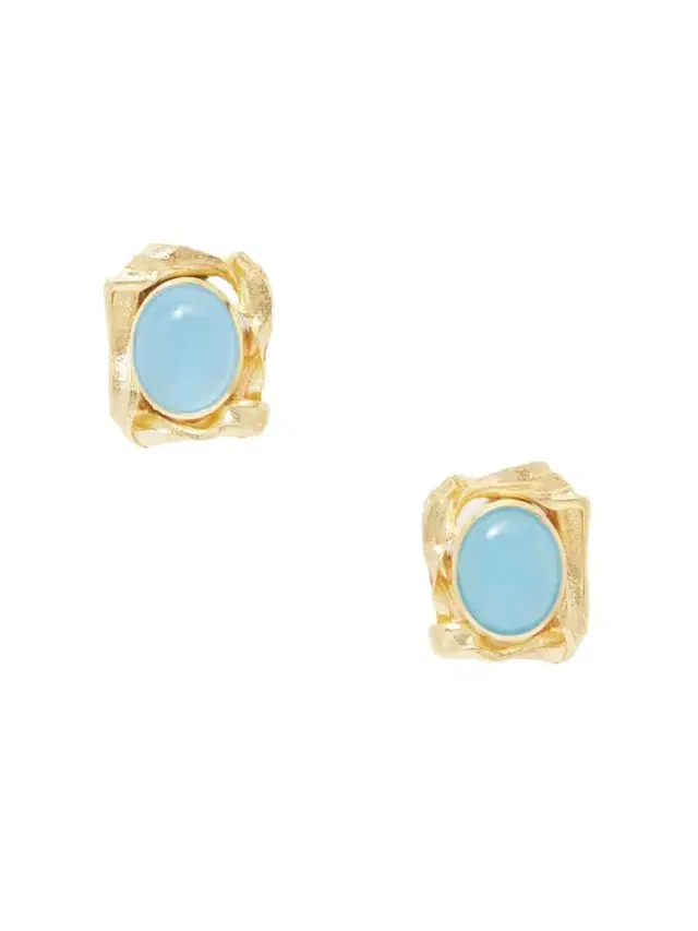 Completedworks Gold-plated And Resin Earrings