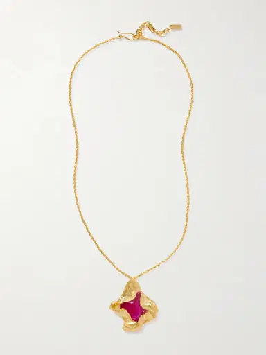 Completedworks Gold-plated And Resin Necklace | Thumbnail 4