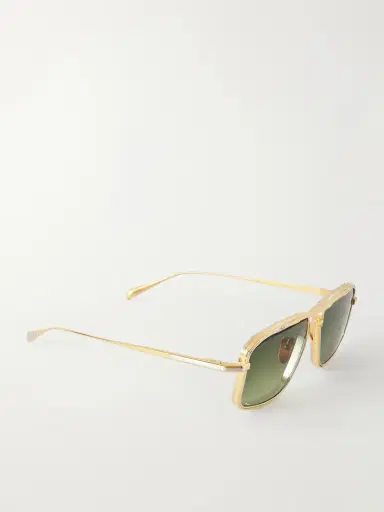 Jacques Marie Mage Earl Aviator-style Titanium Sunglasses | Thumbnail 3