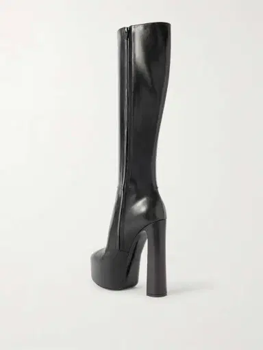 Saint Laurent Nico Leather Over-the-knee Boots | Thumbnail 3