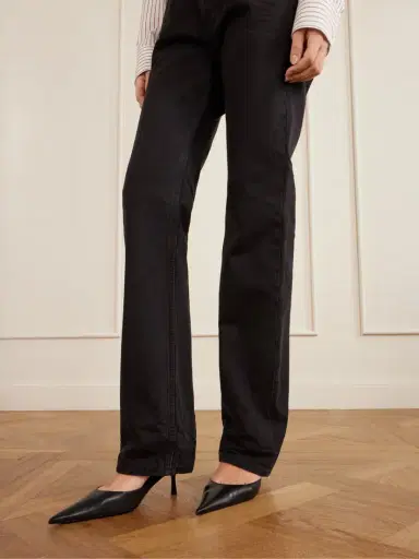 Saint Laurent Misty Leather Slingback Pumps | Thumbnail 2 Saint Laurent Misty Leather Slingback Pumps | Thumbnail 2