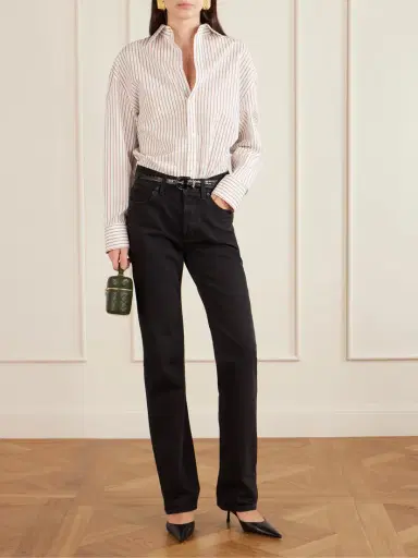 Saint Laurent Misty Leather Slingback Pumps | Thumbnail 4 Saint Laurent Misty Leather Slingback Pumps | Thumbnail 4