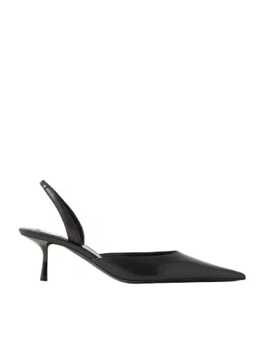 Saint Laurent Misty Leather Slingback Pumps | Thumbnail 1 Saint Laurent Misty Leather Slingback Pumps | Thumbnail 1