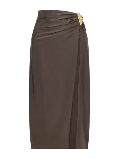 Simkhai Eiana Stretch Satin-jersey Coverup | Thumbnail 1 Simkhai Eiana Stretch Satin-jersey Coverup | Thumbnail 1