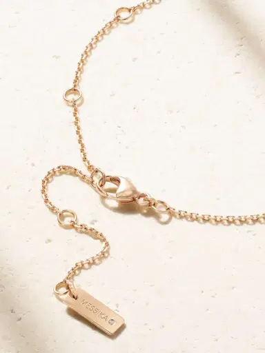 Messika Fiery 18-karat Rose Gold Diamond Necklace | Thumbnail 3