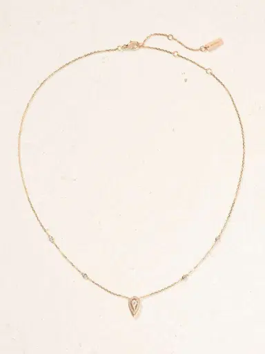 Messika Fiery 18-karat Rose Gold Diamond Necklace | Thumbnail 4
