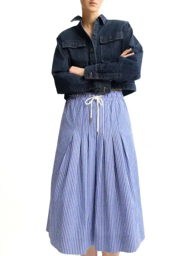 ARLO MOTT Henry Denim Short Shirt Jacket | Thumbnail 1 ARLO MOTT Henry Denim Short Shirt Jacket | Thumbnail 1