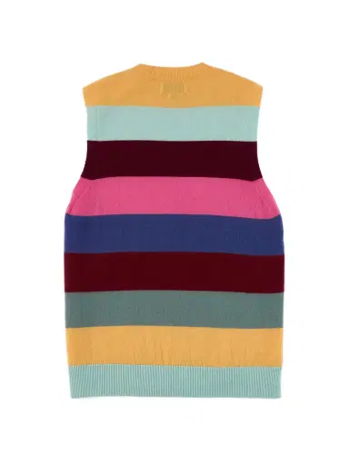Leret Leret No. 87 Striped Cashmere Vest | Thumbnail 2 Leret Leret No. 87 Striped Cashmere Vest | Thumbnail 2