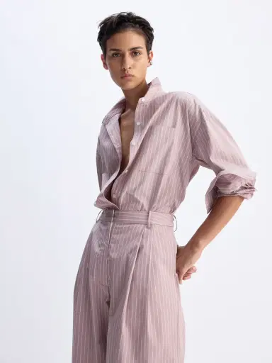 ARLO MOTT Watts Striped Side Button Shirt | Thumbnail 4 ARLO MOTT Watts Striped Side Button Shirt | Thumbnail 4