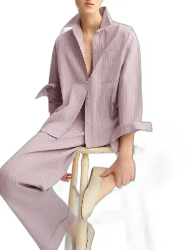 ARLO MOTT Watts Striped Side Button Shirt | Thumbnail 1 ARLO MOTT Watts Striped Side Button Shirt | Thumbnail 1