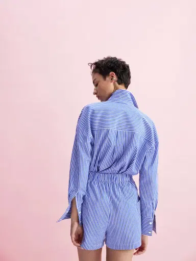 ARLO MOTT Watts Striped Side Button Shirt | Thumbnail 4 ARLO MOTT Watts Striped Side Button Shirt | Thumbnail 4