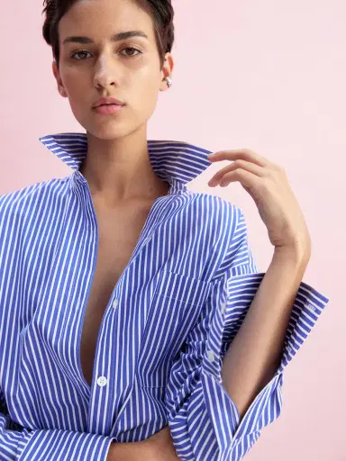 ARLO MOTT Watts Striped Side Button Shirt | Thumbnail 5 ARLO MOTT Watts Striped Side Button Shirt | Thumbnail 5