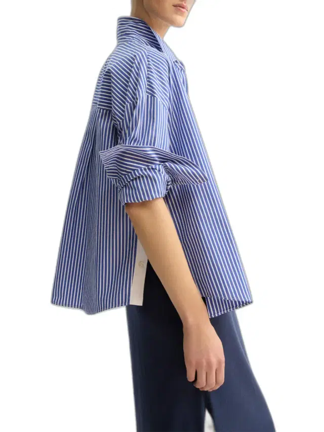 Watts Striped Side Button Shirt