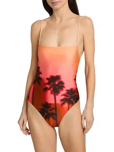 Simkhai Women's Elenora Sunset One-Piece Swimsuit | Thumbnail 3 Simkhai Women's Elenora Sunset One-Piece Swimsuit | Thumbnail 3