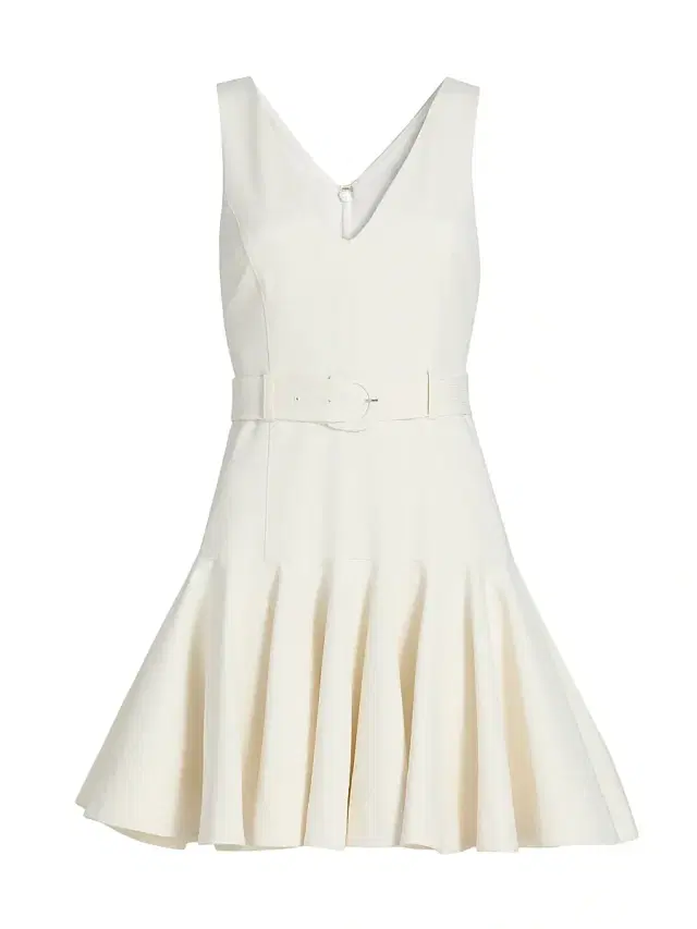 Cinq à Sept Women's Maeva Belted Drop-Waist Minidress -