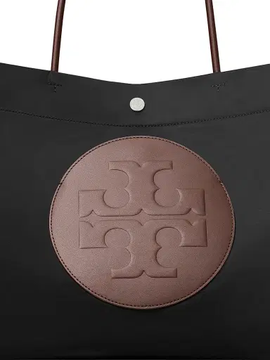 Tory Burch Women's Ella Logo Reversible Tote Bag - Black | Thumbnail 8 Tory Burch Women's Ella Logo Reversible Tote Bag - Black | Thumbnail 8