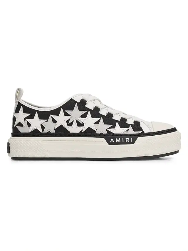Amiri Men's Stars Court Low Platform Sneakers - Black