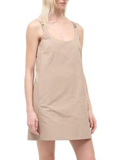 Staud Women's Glade Cotton-Blend Minidress - Desert - Size XS | Thumbnail 4 Staud Women's Glade Cotton-Blend Minidress - Desert - Size XS | Thumbnail 4