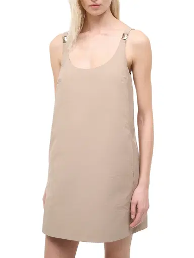 Staud Women's Glade Cotton-Blend Minidress - Desert - Size XS | Thumbnail 6 Staud Women's Glade Cotton-Blend Minidress - Desert - Size XS | Thumbnail 6
