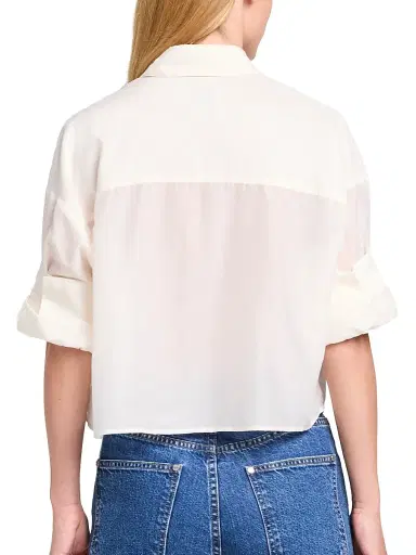 TWP Women's Next Ex Ruffle-Trimmed Blouse | Thumbnail 4 TWP Women's Next Ex Ruffle-Trimmed Blouse | Thumbnail 4