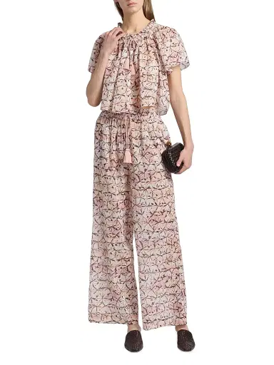 Ulla Johnson Women's Alon Cotton Cover-Up Top | Thumbnail 2