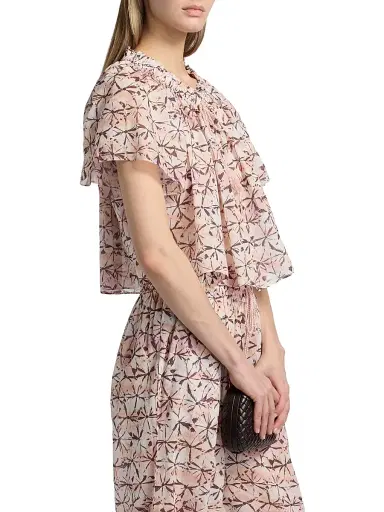 Ulla Johnson Women's Alon Cotton Cover-Up Top | Thumbnail 4