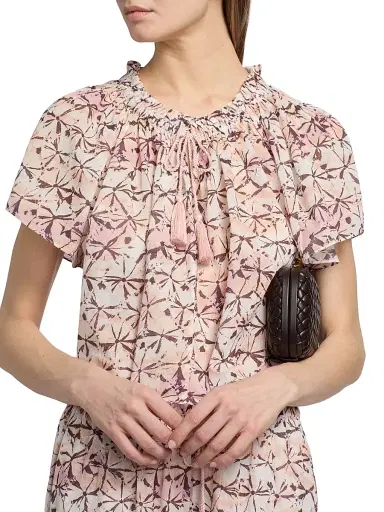 Ulla Johnson Women's Alon Cotton Cover-Up Top | Thumbnail 6