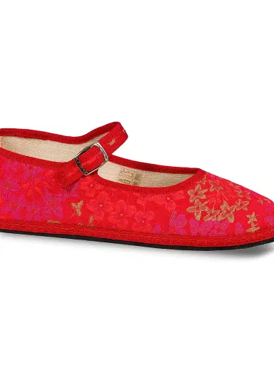 Vibi Venezia Women's Floral Embroidered Jacquard Mary Janes - Zinnia - Size 12 | Thumbnail 2 Vibi Venezia Women's Floral Embroidered Jacquard Mary Janes - Zinnia - Size 12 | Thumbnail 2