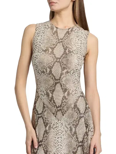 Ronny Kobo Women's Uzina Snake Print Sleeveless Maxi Dress - Snake Print Natural Multi - Size XS | Thumbnail 6 Ronny Kobo Women's Uzina Snake Print Sleeveless Maxi Dress - Snake Print Natural Multi - Size XS | Thumbnail 6
