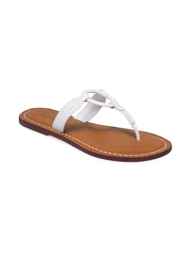 Bernardo Women's Matrix 2 Thong Flat Sandals - White | Thumbnail 2 Bernardo Women's Matrix 2 Thong Flat Sandals - White | Thumbnail 2