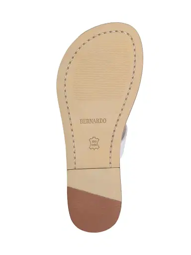Bernardo Women's Matrix 2 Thong Flat Sandals - White | Thumbnail 4 Bernardo Women's Matrix 2 Thong Flat Sandals - White | Thumbnail 4