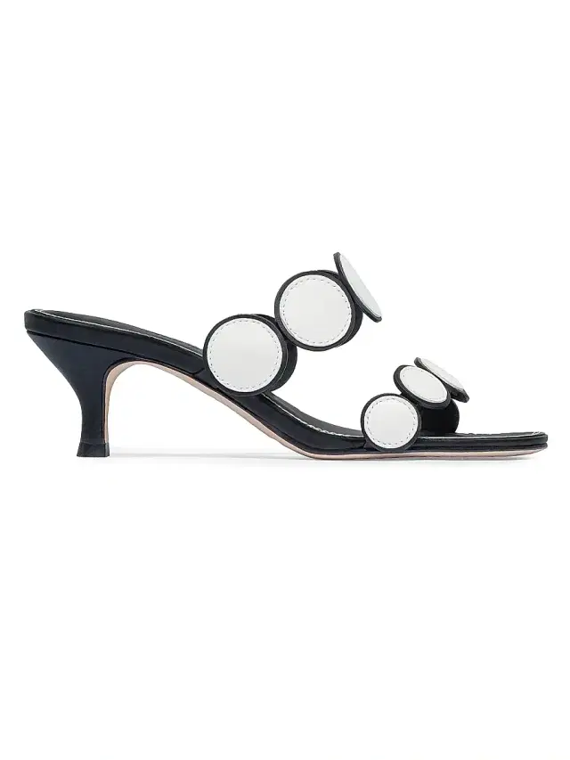 Bernardo 1946 Women's Prya Kitten Heel Sandals - Black