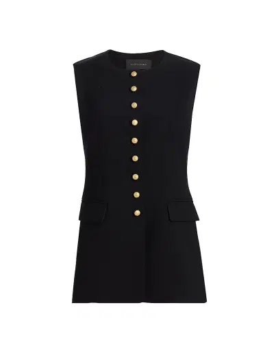 Kobi Halperin Women's Kim Longline Tailored Vest | Thumbnail 1