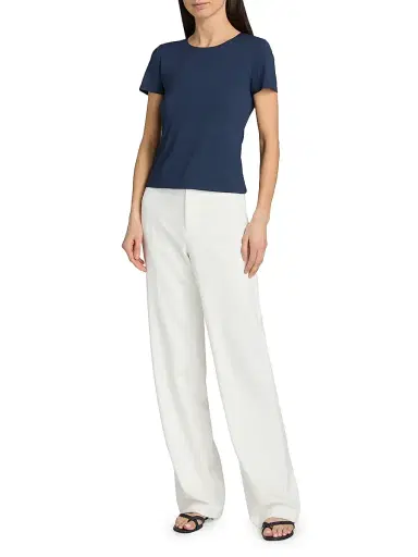 Kobi Halperin Women's Rhianna Matte Jersey T-Shirt - Navy - Size XXL | Thumbnail 2