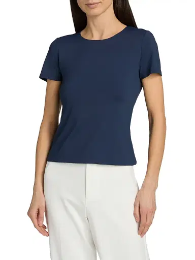 Kobi Halperin Women's Rhianna Matte Jersey T-Shirt - Navy - Size XXL | Thumbnail 3