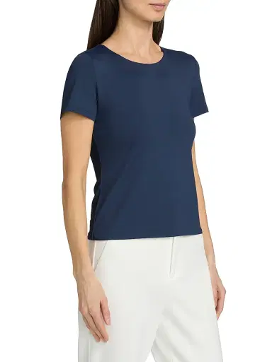 Kobi Halperin Women's Rhianna Matte Jersey T-Shirt - Navy - Size XXL | Thumbnail 4