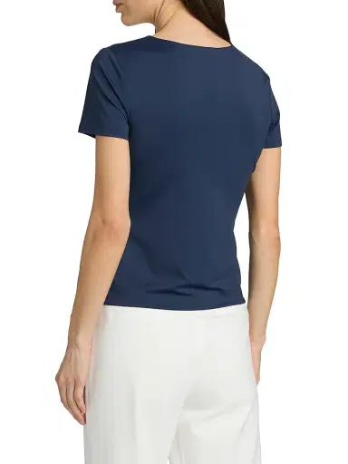 Kobi Halperin Women's Rhianna Matte Jersey T-Shirt - Navy - Size XXL | Thumbnail 5