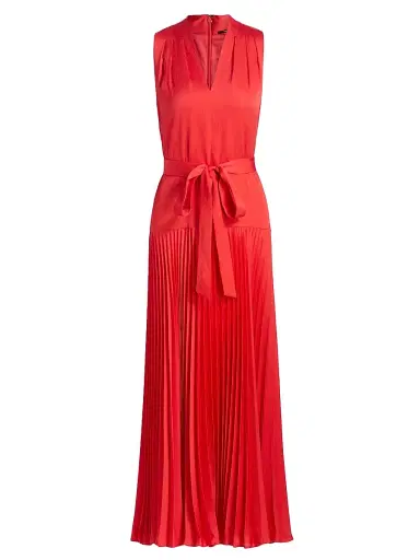 Kobi Halperin Women's Viva Hammered Satin Sleeveless Maxi Dress | Thumbnail 1 Kobi Halperin Women's Viva Hammered Satin Sleeveless Maxi Dress | Thumbnail 1